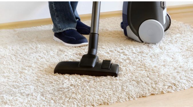 Dust mite removal from rugs 