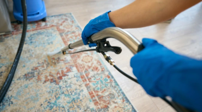 Carpet stream cleaning and stain removal service