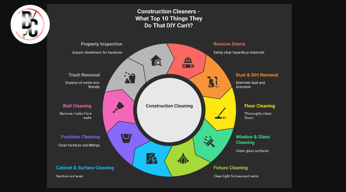 Construction Cleaners - What Top 10 Things They Do That DIY Can't