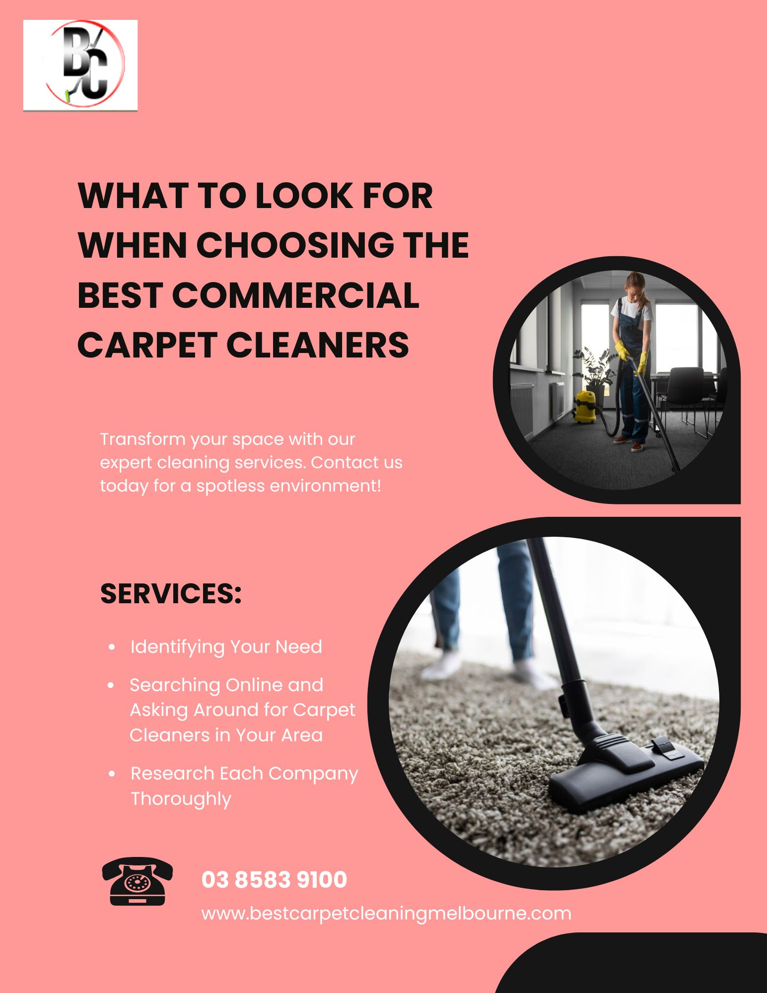 commercial carpet cleaners in Melbourne