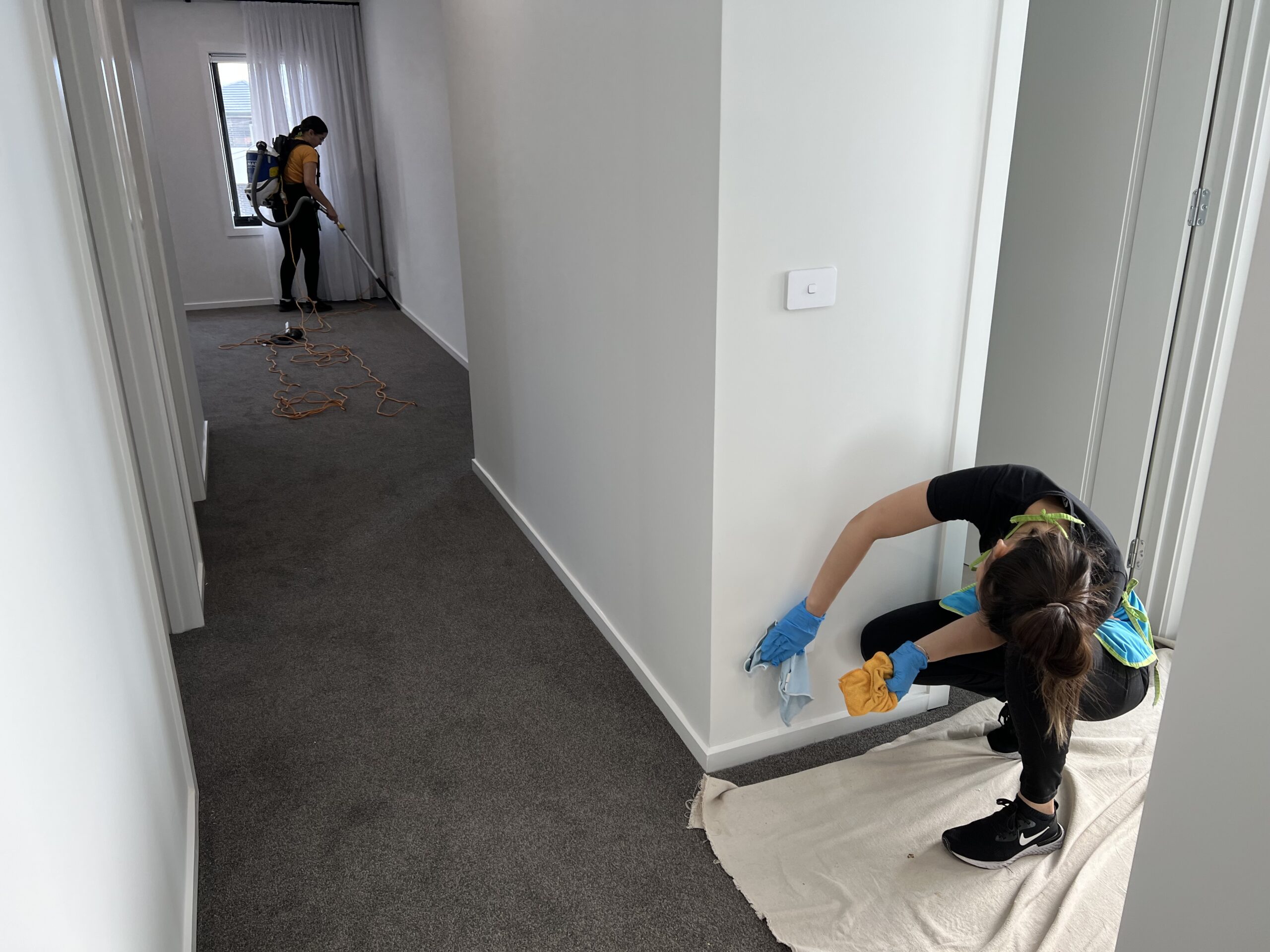 clean carpet supports a clean mind